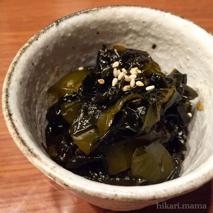 簡単で美味しい~♪ワカメの佃煮!